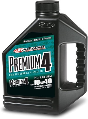 Maxima Premium4 10W-40 Motorcycle Engine Oil 